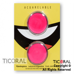 MAQUILLAJE ARTISTICO PINTAFAN FLUO ROSA ROSA 119-03 (4GR SET X 2) x 3